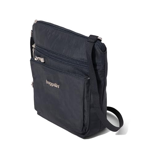 Image of Baggallini Pocket Crossbody Bags for Women 8x8 Small Lightweight Durable Water-resistant Travel Purse W /Rfid