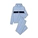 Lacoste Men's Diamond Taffeta Sport Tracksuit, Aphylla/Navy Blue/White, Medium