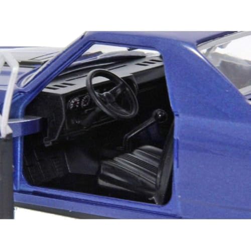 El Camino Chevrolet 1970 modelo 1:24 azul miniatura 4