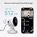 Aqara G100, 2K Indoor/Outdoor Security Camera, HomeKit Secure Video, 2-Way Audio, Spotlight Color/IR Night Vision, AI Detection, 140° FOV, Wi-Fi 6, Supports HomeKit, Alexa, Google and IFTTT, White
