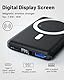 Yiisonger Powerbank für Magsafe,Magnetische Power Bank 10000mAh,Externer Akku mit USBC Ladekabel und LED-Display, 22.5W PD Schnelles Laden, Kompatibel für iPhone 16/15/14/13/12/Pro/Pro Max/Plus