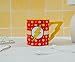 Silver Buffalo DC Comics Flash Stripes Logo Ceramic Mug with Lightning Handle, 20 Ounces
