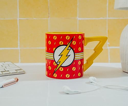 Taza de Cerámica The Flash 20 Onzas Rojo miniatura 3