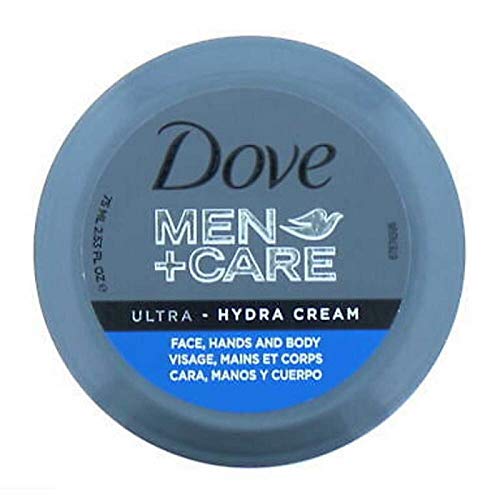 Dove Men+Care Hydra Cream for Face Body, Hands - Pack of 6 x 75 ml, 75 ml (Pack of 6)