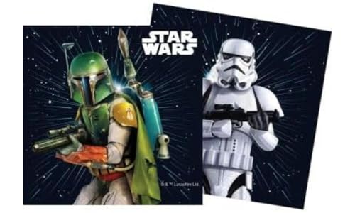Procos - Papierservietten FSC Star Wars Galaxy (33 x 33 cm,...