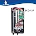 EcoSmart ECOS 27 Tankless Electric Water Heater, 27 kW at 240 Volts, 112.5 Amps with Self Modulating Technology