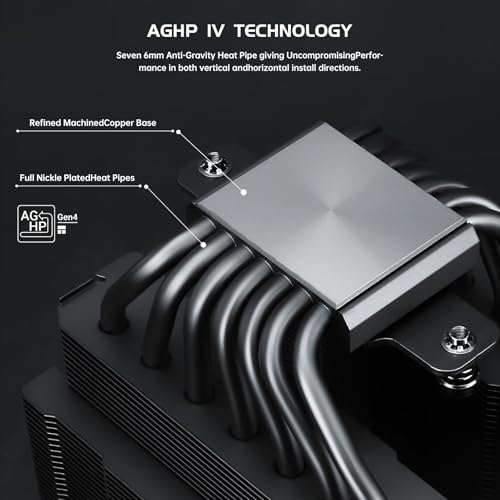 Image of Thermalright Phantom Spirit 120 EVO CPU Air Cooler, 7x6mm Heat Pipes, Dual 2150RPM PWM Fan, for AMD AM4 AM5 /Intel 1700 /1150 /1151 /1200 /17XX /2011
