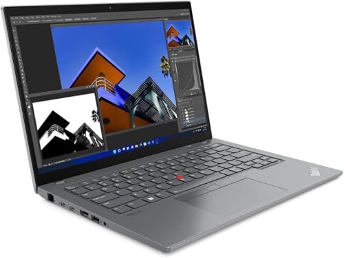 Image of Lenovo ThinkPad T14 Gen 3: 14 inch WUXGA (1920x1200) Touchscreen Display, Intel Core i5-1245U, 16GB RAM, 256GB SSD, Windows 11 Professional - Gray (Renewed)