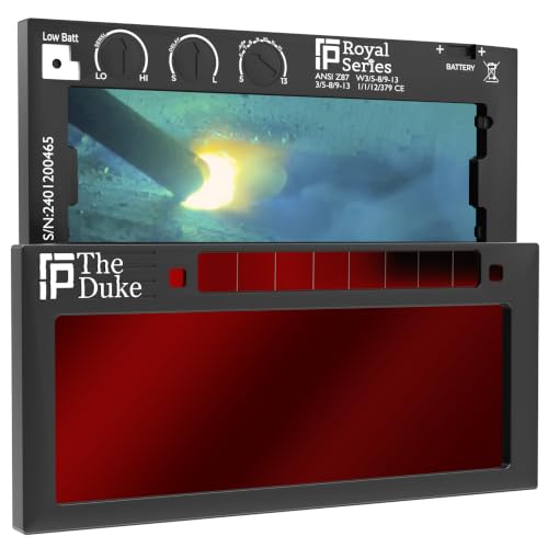 Image of Duke 1.0 | Shade 5-13 Adjustable Red Auto Darkening Welding Lens
