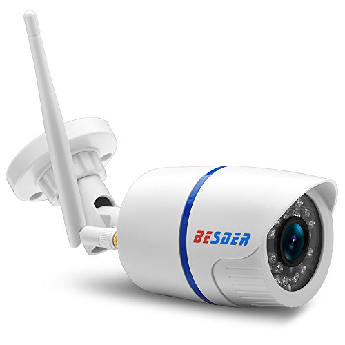 Elvy 1080P No Adapter, 3.6mm BESDER Outdoor/Indoor WiFi Camera 1080P