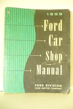 1959 Ford Car Shop manual