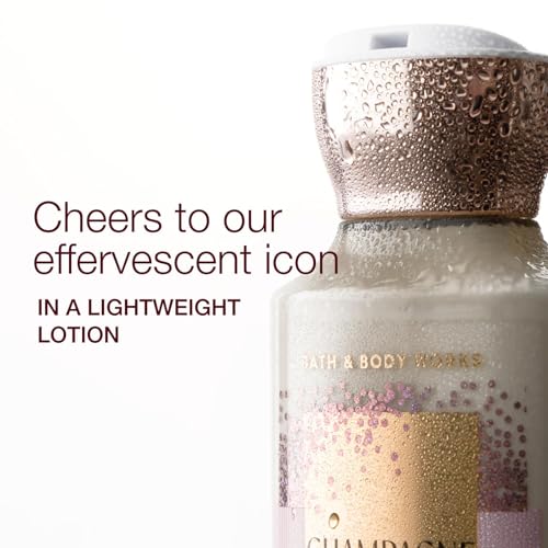 Bath & Body Works Champagne Toast Body Lotion, Lightweight Daily Moisturizer with Shea Butter & Coconut Oil, Bubbly Champagne & Sparkling Berry Scent, 8 fl oz - 2 Pack - image 2