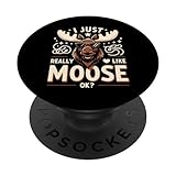 Photo Gallery i just really like moose funny moose lover sunglasses popsockets popgrip intercambiabile Photo Gallery i just really like moose funny moose lover sunglasses popsockets popgrip intercambiabile
