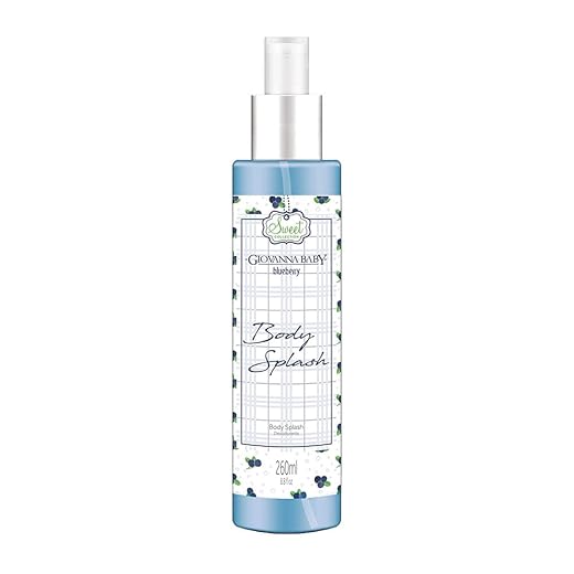Giovanna Baby - Desodorante Corporal Giovanna Baby 260Ml Body Splash Blueberry