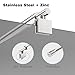 Shower Door Glass Support Bar,27.6'' to 47.2'' Shower Screen Support Telescopic Bar for 5/16