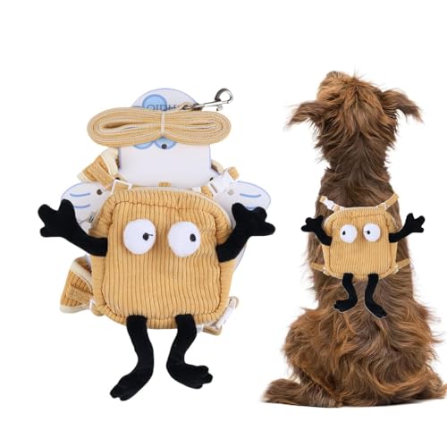 Hundegeschirr Rucksack, Hund Gassi Gassi, Verstellbares Hundegeschirr, Hunderucksack Zum Wandern, Reise Hundegeschirr, Wandern Hunderucksack, Kleines Hundegeschirr Mit Tasche, Mittelgroßes