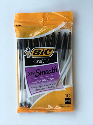 BIC Cristal Xtra Smooth Ball Pen Combo Set: Set Includes 10 Black, 10 Blue, and 10 Red. - image 2