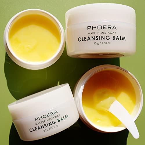 Abrus - Phoera Makeup Remover Cream, Vegan Makeup Remover Balm, Make-Up Cleansing Balm, Face Cleanser, Melting Cleansing Balm, Melt Away Makeup, Facial Cleansing Balm, Cruelty-Free Formula (20 Gram) #TOP8