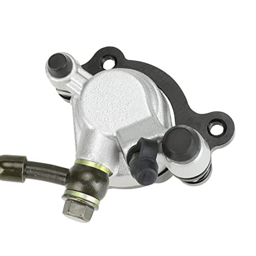 Hiaors Upgraded Hydraulic Brake Master Cylinder Caliper With Brake Pad Assembly Hose Tube For 97Cc 2.8Hp Baja Doodlebug Dirtbug Db30 Mini Bike Mini Dirt Bike Mini Moto Parts #TOP5