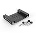 Price comparison product image ORICO Aluminium 2.5" / 3.5" Hard Drive Mounting Adapter for 1x 2.5 inch SSD/HDD to 5.25 Inch PC Bay - Black