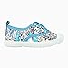 Zapatillas de Lona Niña Frozen Elsa Disney Sin Cordones, Blancos y Celestes...