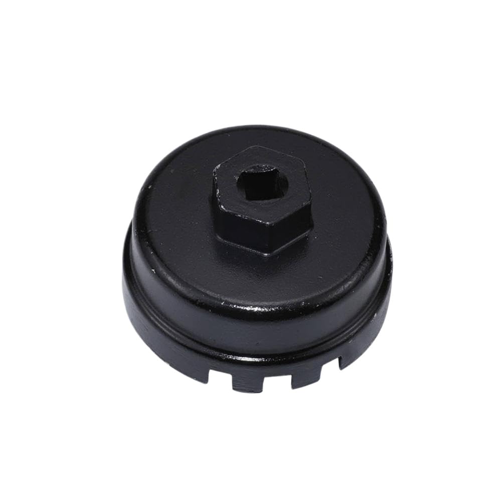Dvchjnpwt Black Hat-Type Aluminum Oil Filter Wrench Compatible With Prius Matrix Tundra Sienna Avalon(Black)