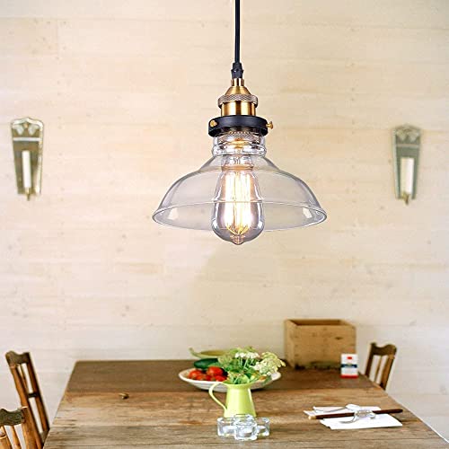 Éclairage rustique pour îlot de cuisine avec plafonnier rétro réglable - 4