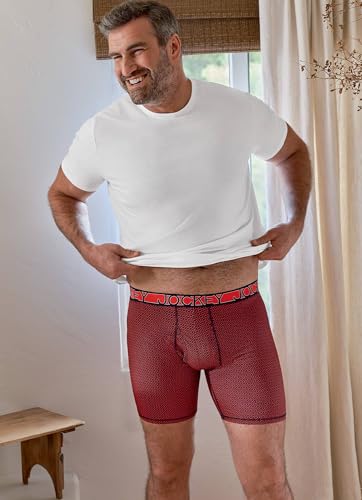 Jockey Men's Undershirt Big Man Classic V-Neck Undershirt - 2 Pack, White, 3XL - image 8