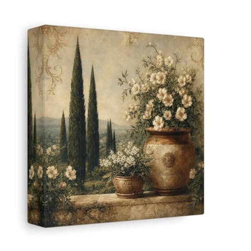 Toile paysage vintage 15 cm pour combler un espace vide sur le mur