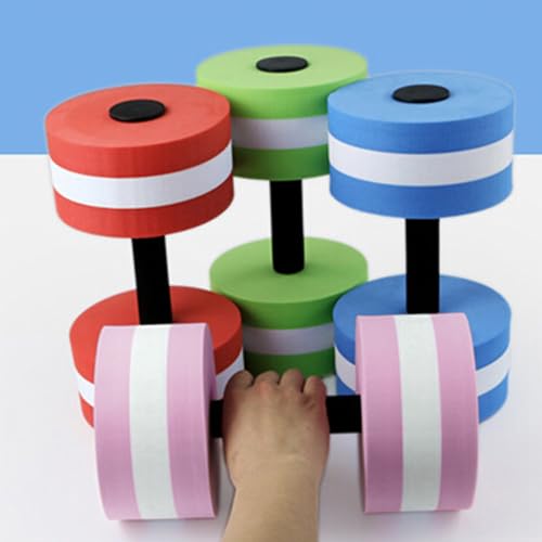 Dumbbells acuáticos de espuma EVA, 2 piezas verde miniatura 3
