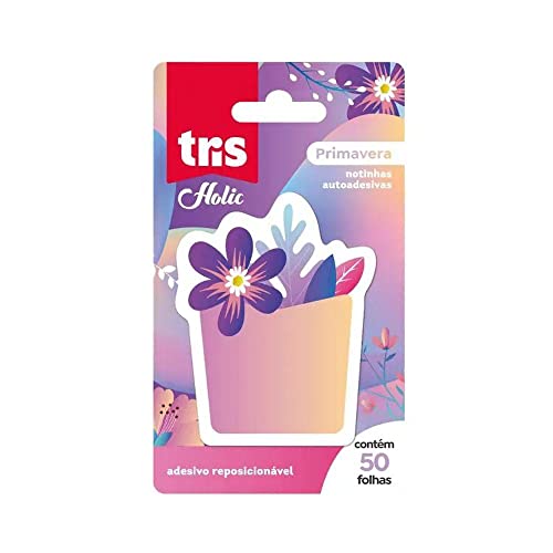 Nota Autoadesiva Tris Holic Primavera 50 Folhas