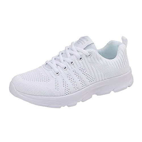 Baskets de marche femme confortables et légères en maille respirante pour le quotidien