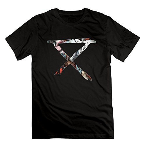 BigRich Men's Rock Band Circa Survive Logo Meaning Crew-Neck T-Shirt Black