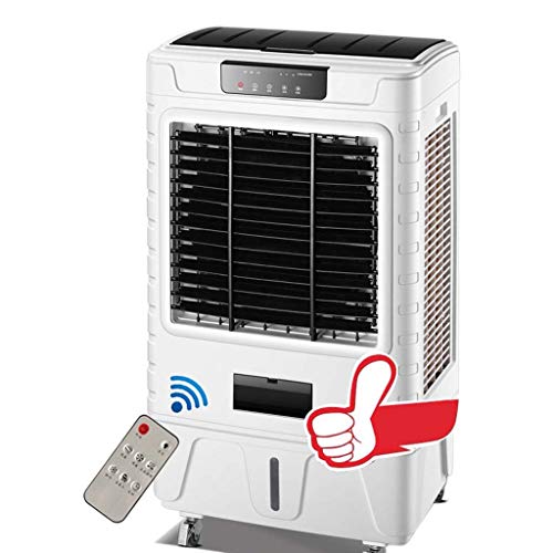 ZXW Ventilador Industrial, Ventilador Grande de Aire Acondicionado de enfriamiento Simple, purificación de Iones Negativos, Tanque de Agua de Gran Capacidad de 50L -Volumen de Aire 15000m³/h