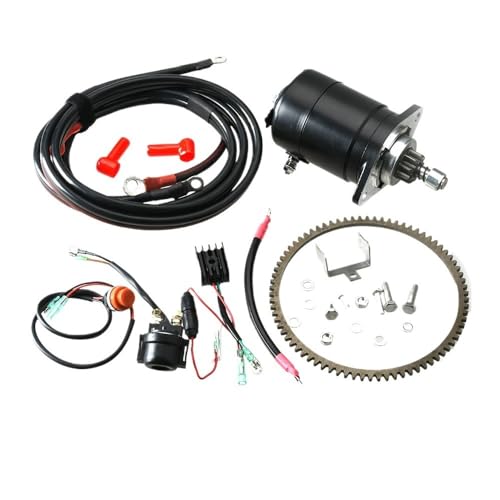 Kit démarrage électrique hors-bord 2 temps 25HP 30HP conversion moteur marine