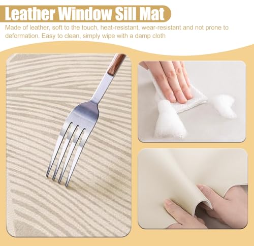 Cubierta de alféizar extra larga e impermeable estilo vintage para ventanas 6