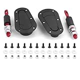 Kit De Serrure Pour Capot De Voiture De Course - Fermoirs Bleus Filetés, Aluminium, Goupille Et Boucle