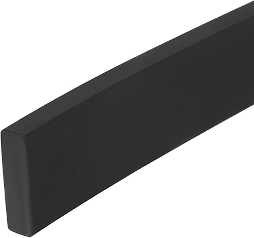 Miniatura 5 de Burlete para puerta rectangular (0.197 in x 16.4 pies), 1 unidad, tiras de sellado de puerta rectangular de goma sólida para ventana de puerta del