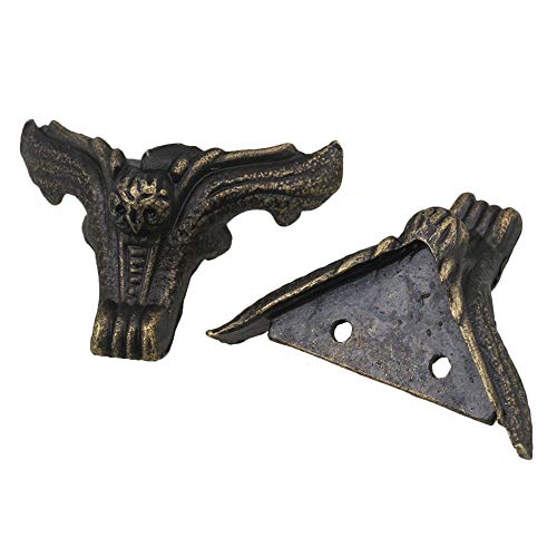 Bqlzr Antique Corner Decorative Feet Leg Corner Or For Boxes Owl Foot Type Pack Of 10 #TOP2