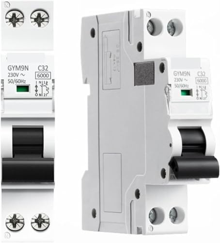 Mini disjoncteur magnétothermique GYM9N 220V AC pour tableau modulaire