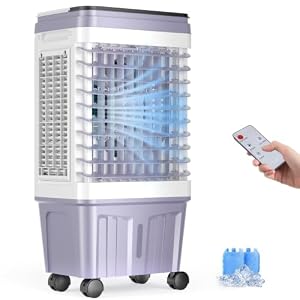 Portable Air Conditioner, 3000 CFM Swamp Cooler & Evaporative Air Cooler
