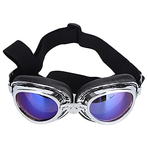 Pssopp Hund Sommerbrille Anti-UV Hundebrille Haustier wasserdichte Sonnenbrille Cover