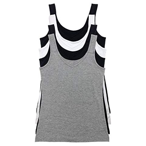 Felina Reversible Cotton Women’s Tank Top | 4-Pack Cover