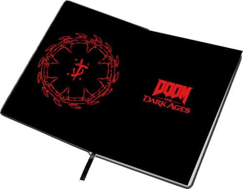 Notebook DOOM: The Dark Ages Keyart DPI Merchandising, carnet de notes gaming broché
