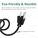 3 Prong Power Cord Replacement for DBX 266xs 234s 260 223xs 286 286a 286s 266 266xl 266XL Microphone Pre-amp Processor DriveRack PA2 System 8.2ft AC Power Cord Cable