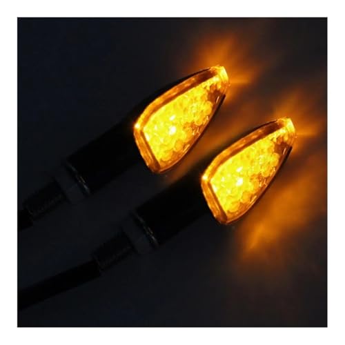 Intermitentes moto LED delanteros para solucionar fallos de luz de giro 12V 4