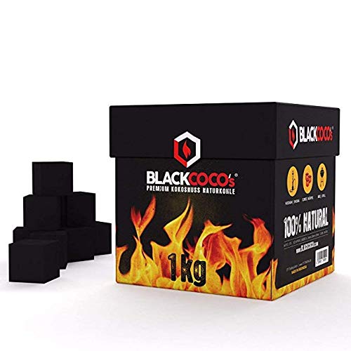 Blackcoco's carbón natural para Shisha Cachimba - 1kg
