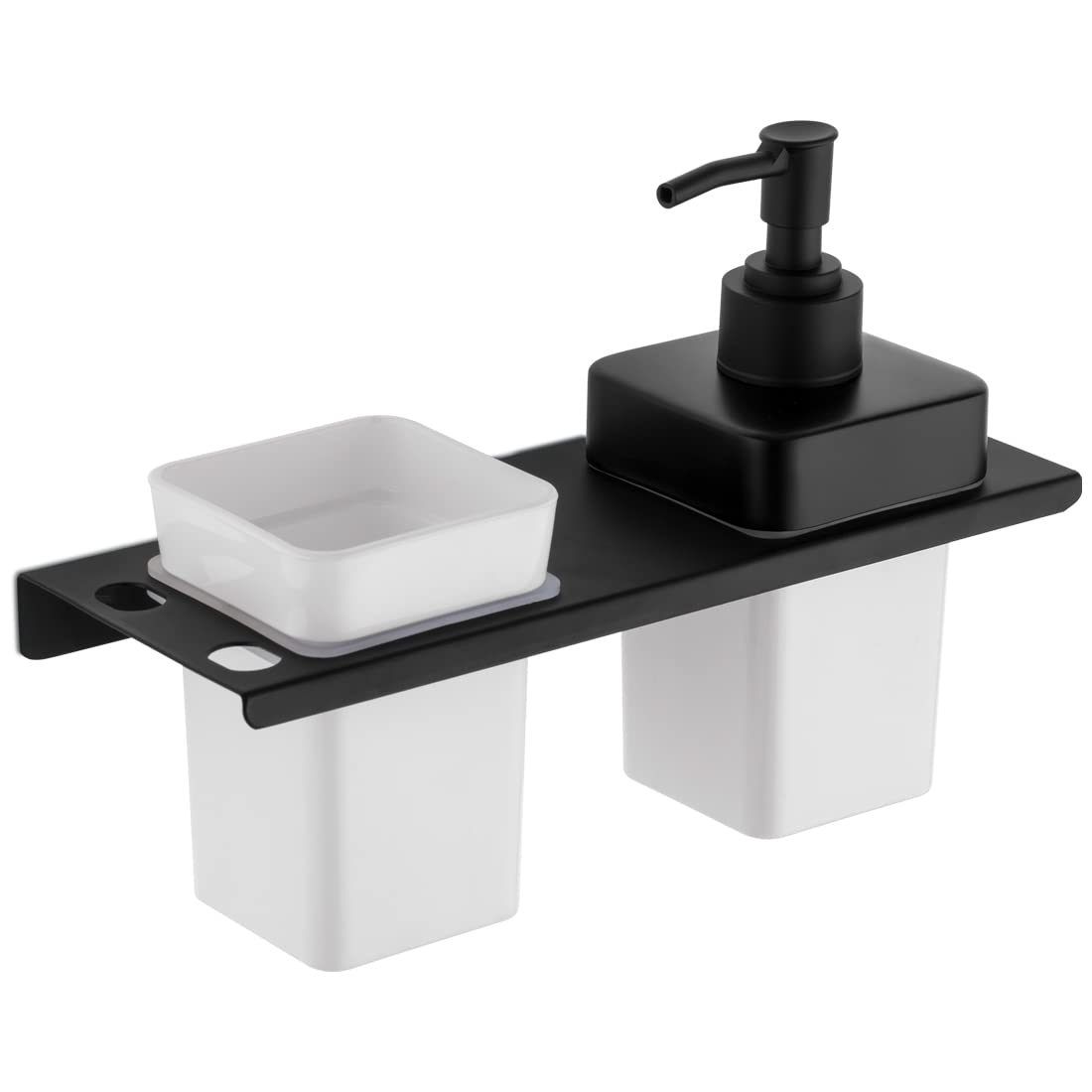 ALTON AQB9283 SS-304 Grade, Soap Dispenser + Tumbler Holder, Wall Mounted, Black (B0BW9F6XM7) Amazon Price History, Amazon Price Tracker