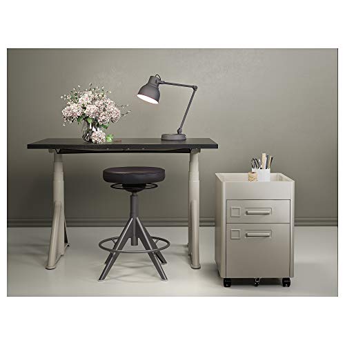 Ikea TROLLBERGET assis debout actif noir brillant avec base inclinable