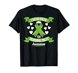 Cerebral Palsy T shirt with Green ribbon